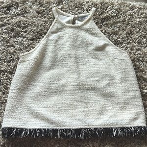 Zara dressy tank top, size S